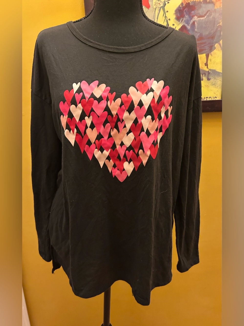 Women’s Celebrate Valentine’s Day Heart Tunic Size Medium (8/10)